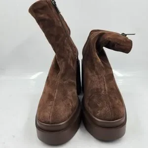 Robert Clergerie Shoes Clergerie Nina Suede High Heel Platform